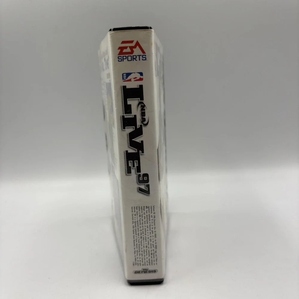 Vintage NBA Live 97 Sega Genesis Basketball Game CIB Complete‎ EA Sports 1996